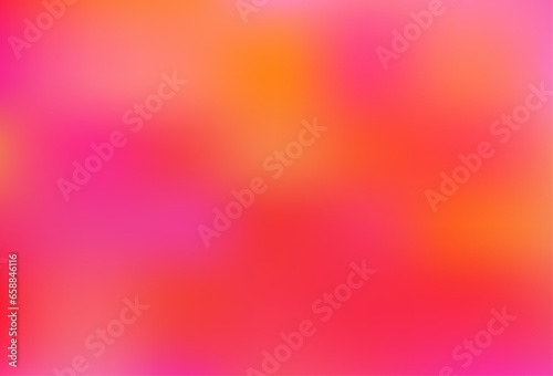 Light Pink, Yellow vector blurred shine abstract pattern.