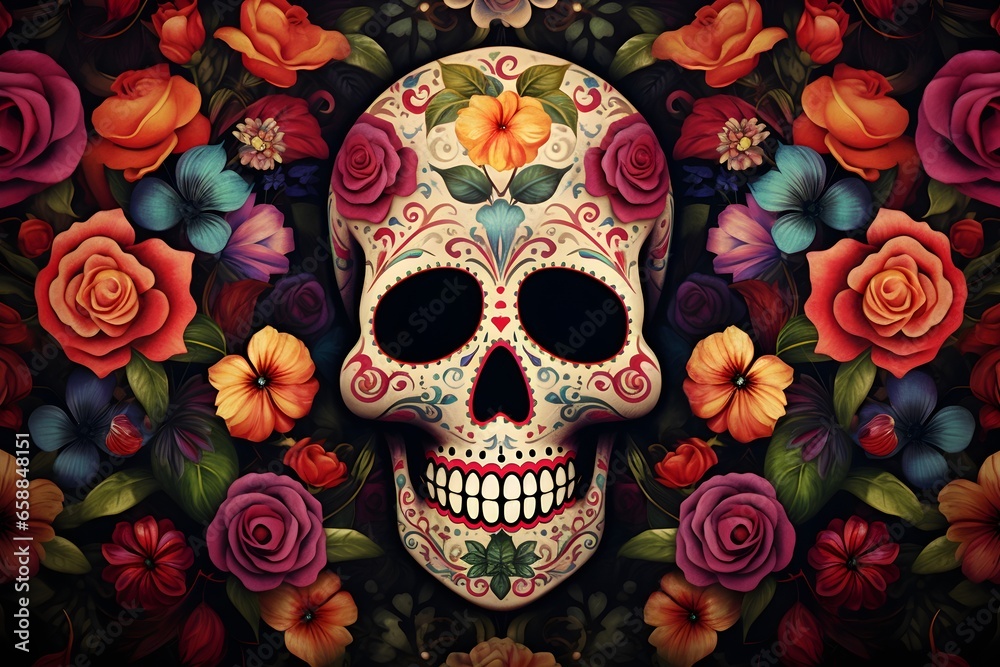 Wallpaper day of the dead