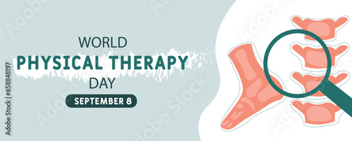 Long banner for World Physical Therapy Day