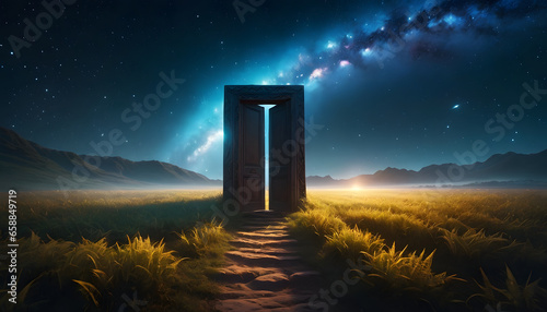 Majestic Gateway to Another Dimension: a Tranquil Journey Through History and Mystery photo