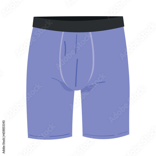 Lilac midway briefs on white background