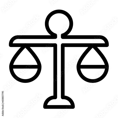 Solvency ratio of actuary line icon
