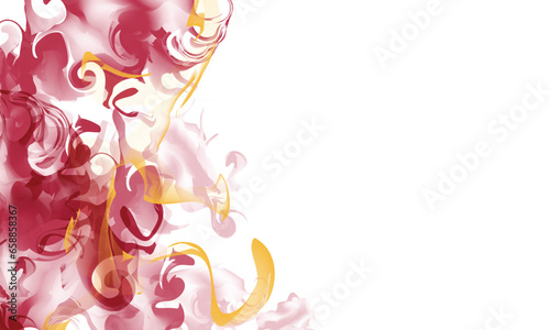 Abstract watercolor splash background design concept