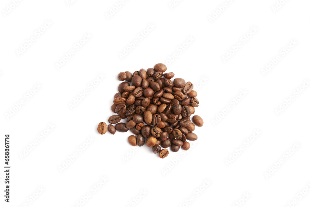 Coffee Beans Isolated On White Background Coffee Beans Isolated On White Background