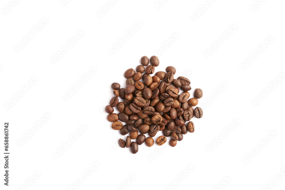 Coffee Beans Isolated On White Background Coffee Beans Isolated On White Background