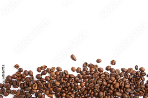 Coffee Beans Isolated On White Background