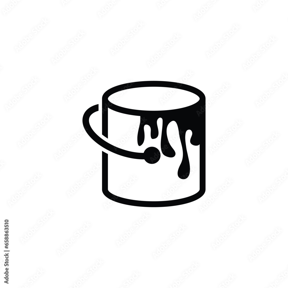paint bucket icon paint bucket icon