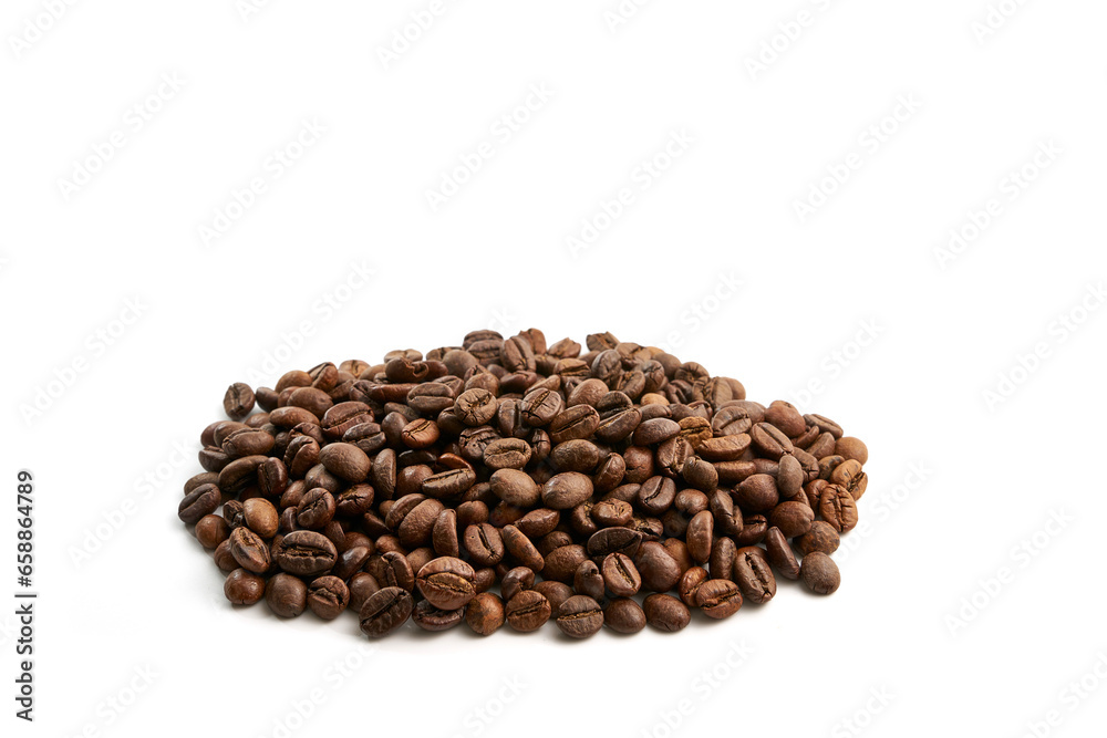 Coffee Beans Isolated On White Background Coffee Beans Isolated On White Background