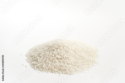 Rice Isolated On White Background