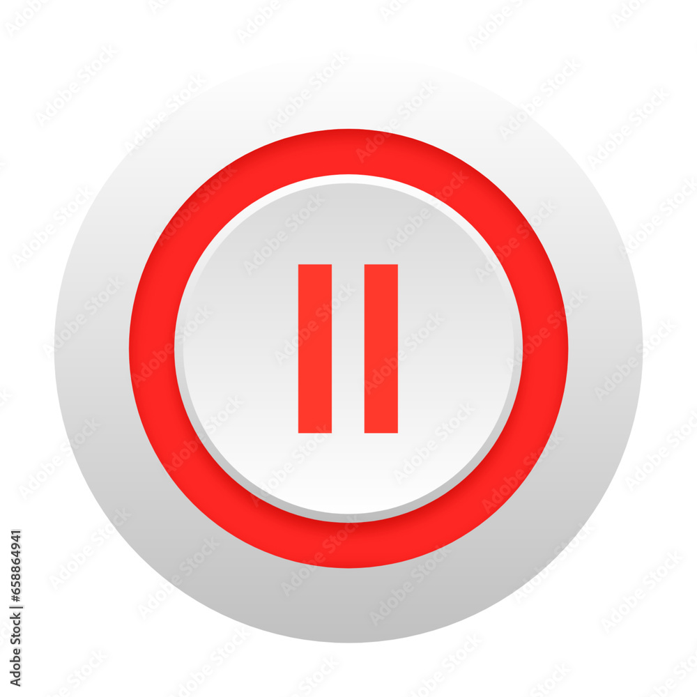 Electronic button illustration Electronic button illustration