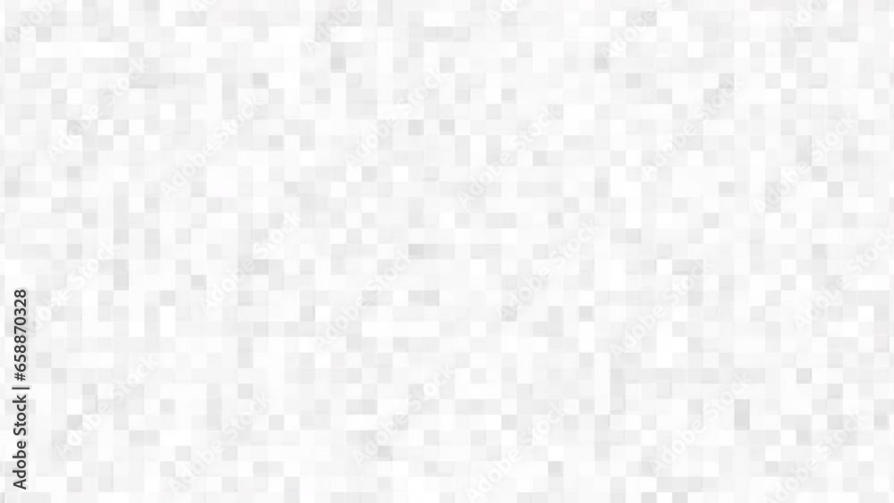 abstract pixel  animation background,geometric of square pattern moving with multicolored background.