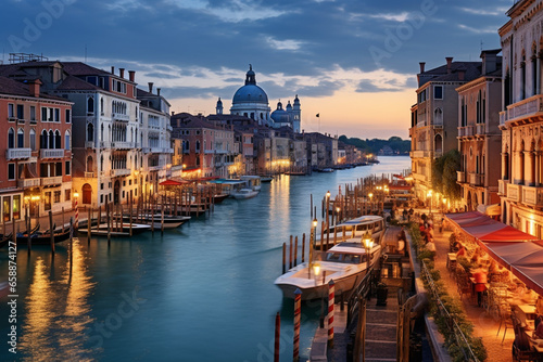 city grand canal photo