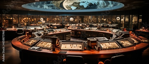 Space Flight Command's mission control facility, .