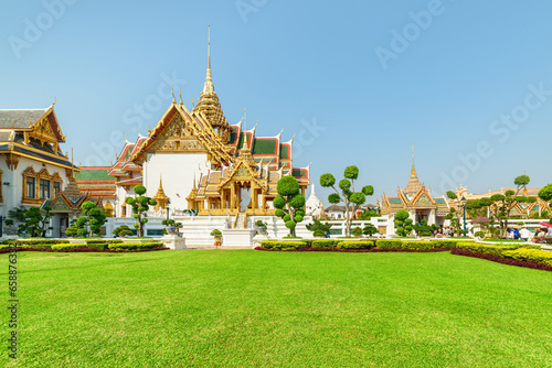Awesome view of the Grand Palace in Bangkok  Thailand
