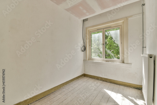 Fototapeta Naklejka Na Ścianę i Meble -  empty room with floor