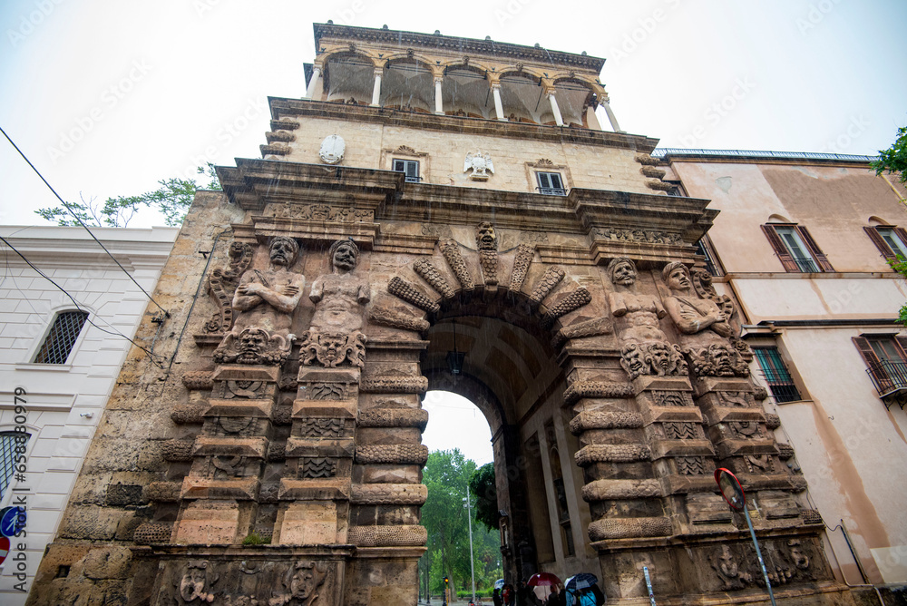 Porta Nuova in Palermo - Italy