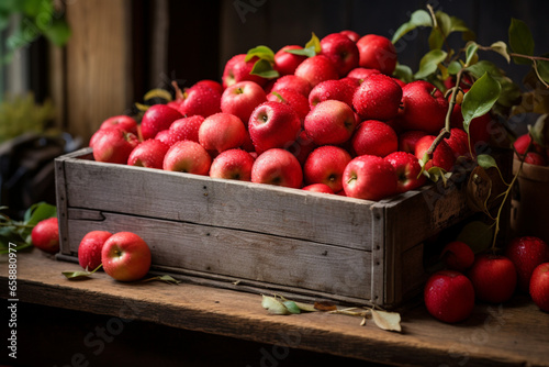 apples in a basket