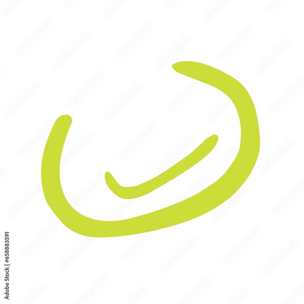 cute green line element cute green line element