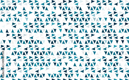 Light BLUE vector background with triangles. Beautiful illustration with triangles in nature style. Pattern for busines ad  booklets  leaflets
