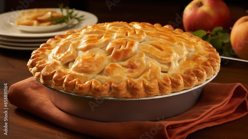 a pie in a pan