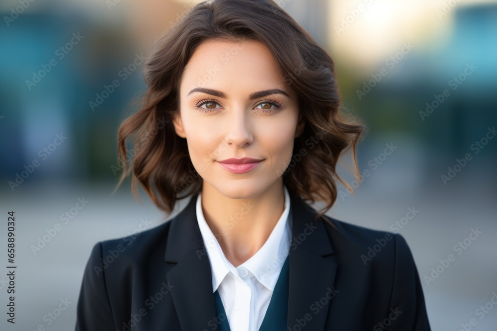 a woman in a suit a woman in a suit