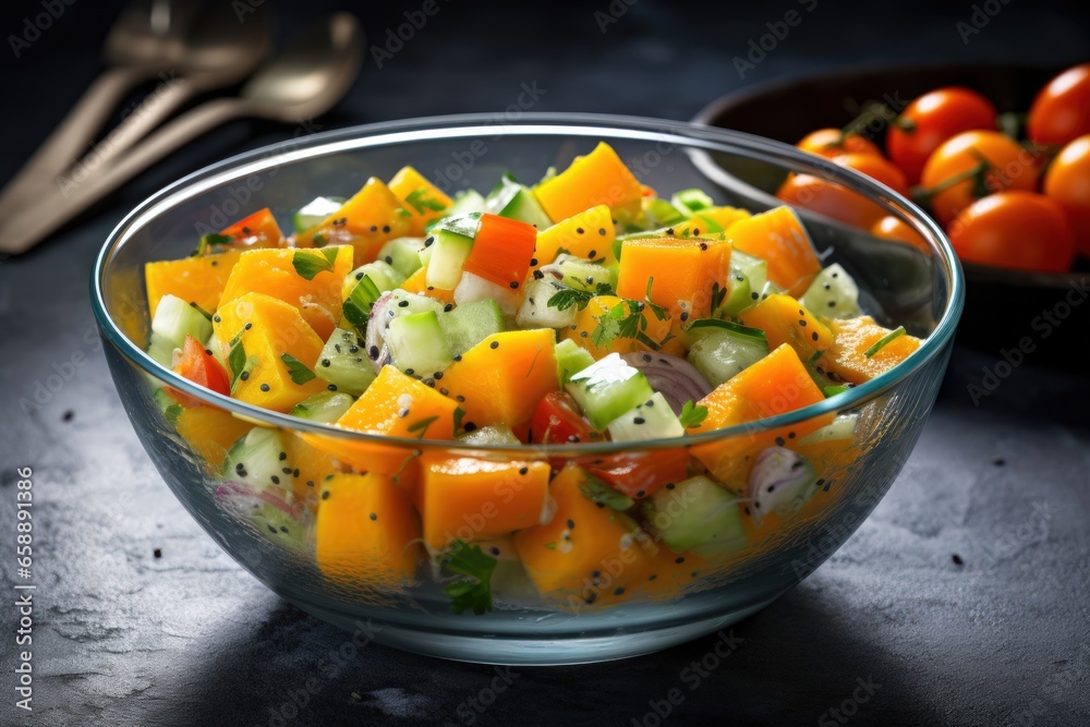 a bowl of fruit salad a bowl of fruit salad