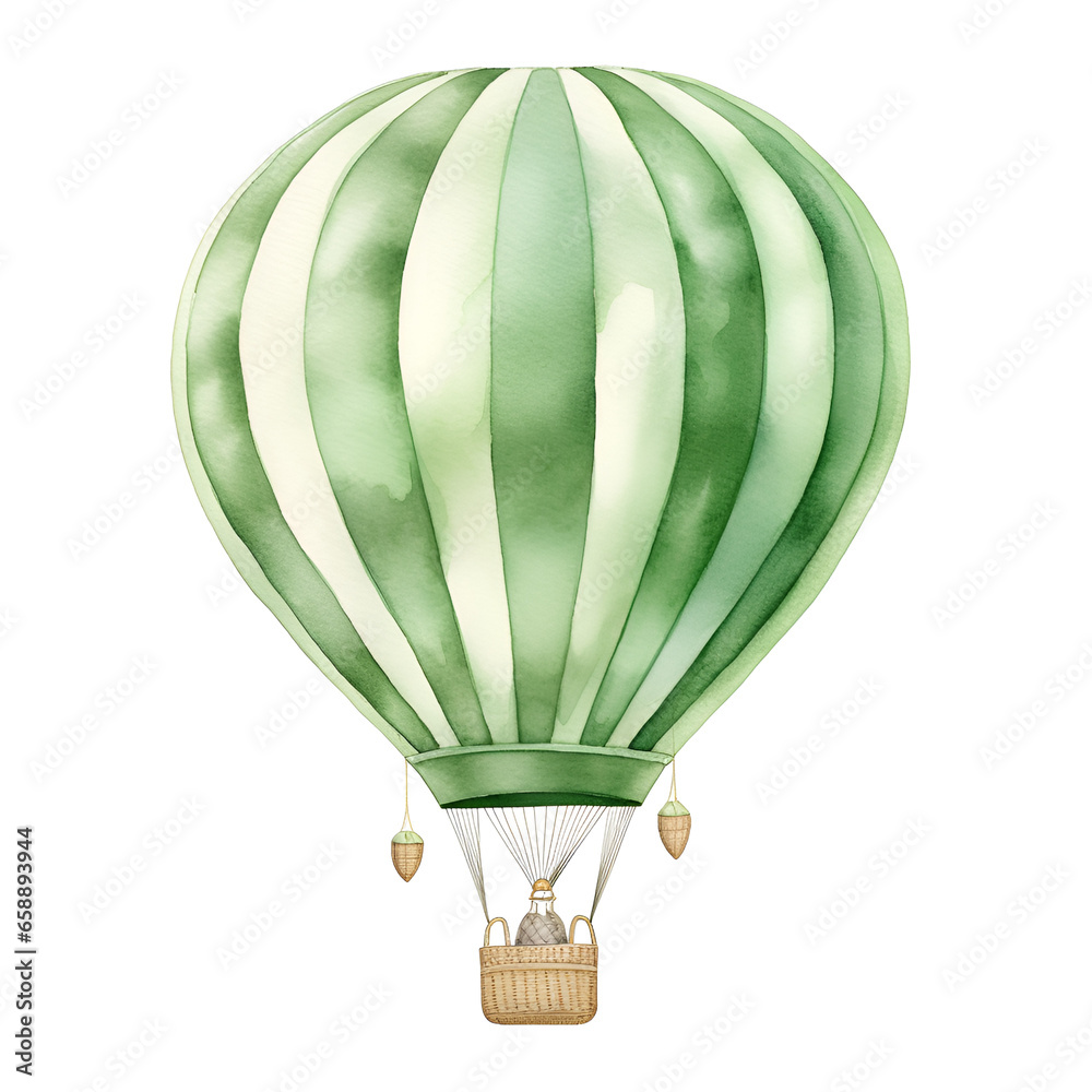 Obraz premium hot air balloon isolated