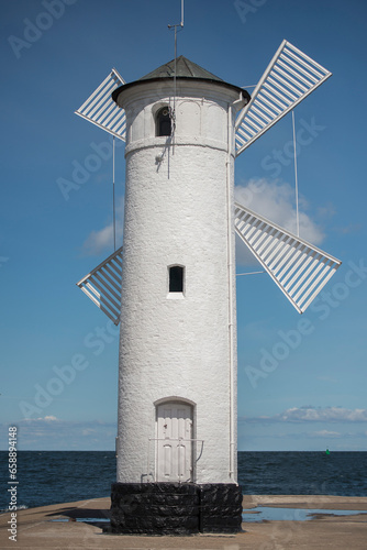 Leuchtturm, Windmühle, Swinemünde	