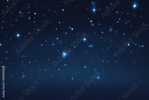 sky stars starry night blue starlight shine in dark space universe background twinkling and blinking © ramses