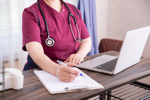 看護師長　nurse