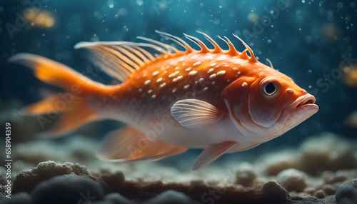 Stargazer fish, ultra hd, 4k, 8k, ai generated © Ebad