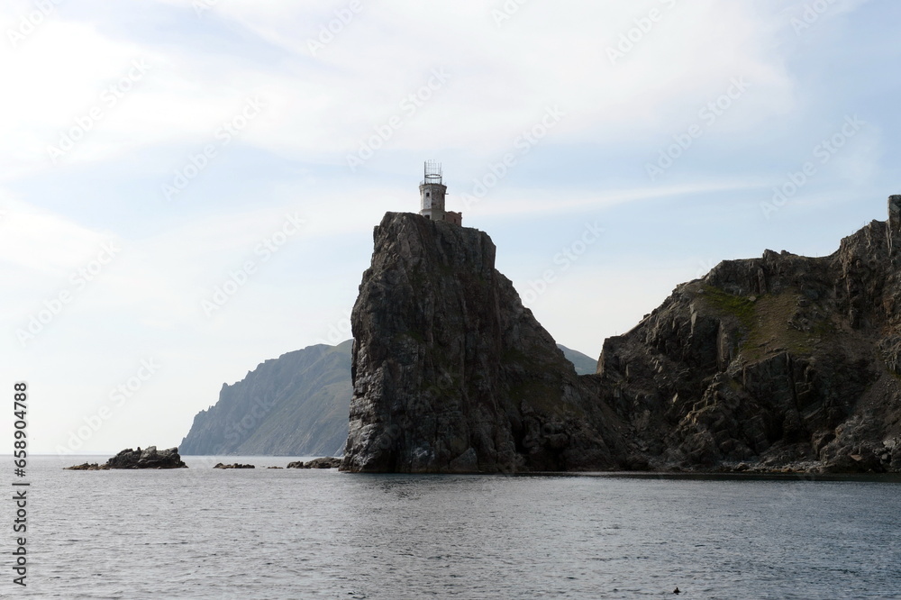 Cape Elagina on Askold Island in Peter the Great Bay 