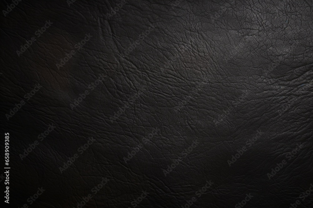 Elegant Black Background with Textured Fabric or Leather Corner Elegant Black Background with Textured Fabric or Leather Corner