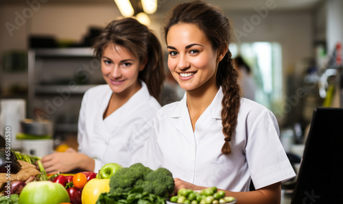 Crafting Nutritional Balance  A Dietetic Technician in Action