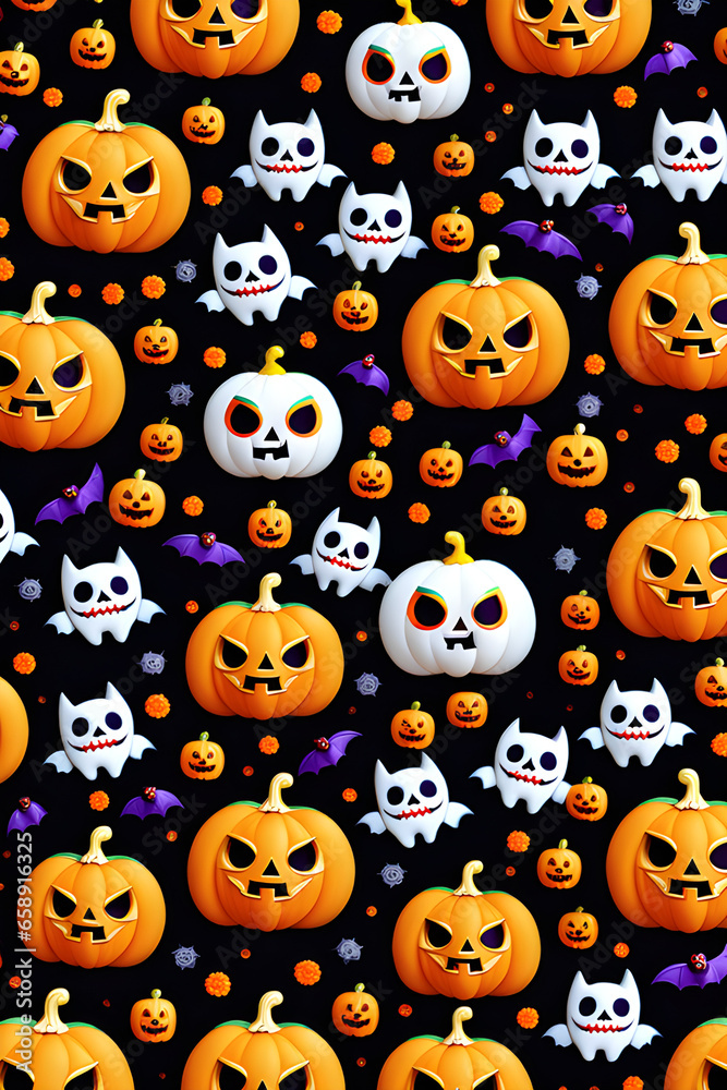 halloween seamless background halloween seamless background