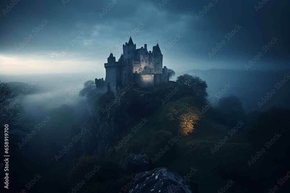 A Glimpse into the Past Castle's Twilight Mystique A Glimpse into the Past Castle's Twilight Mystique
