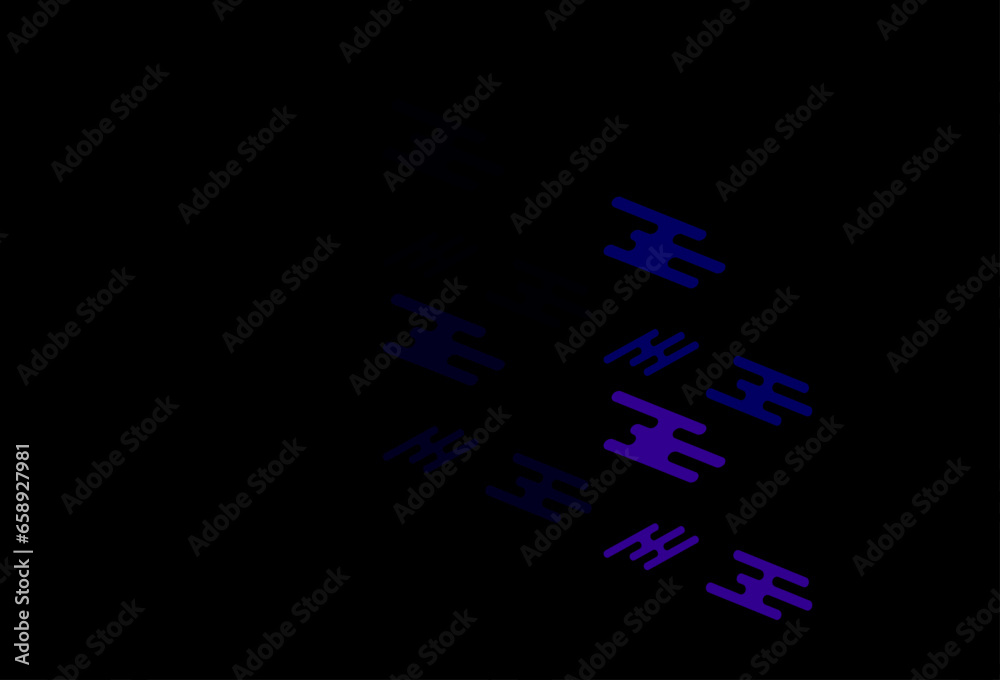 Dark Pink, Blue vector backdrop with long lines. Dark Pink, Blue vector backdrop with long lines.