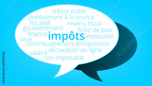 Nuage de Mots Impôts v11