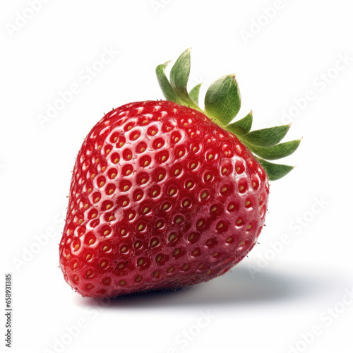 Strawberry, isolated on white background