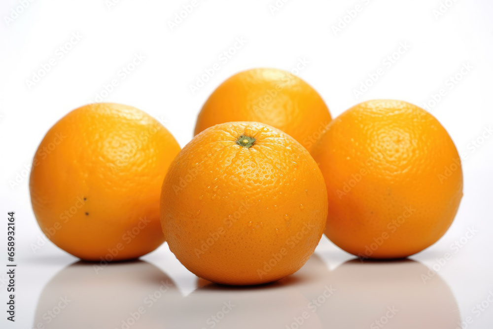 close up of a Orange Isolated on white background. close up of a Orange Isolated on white background.