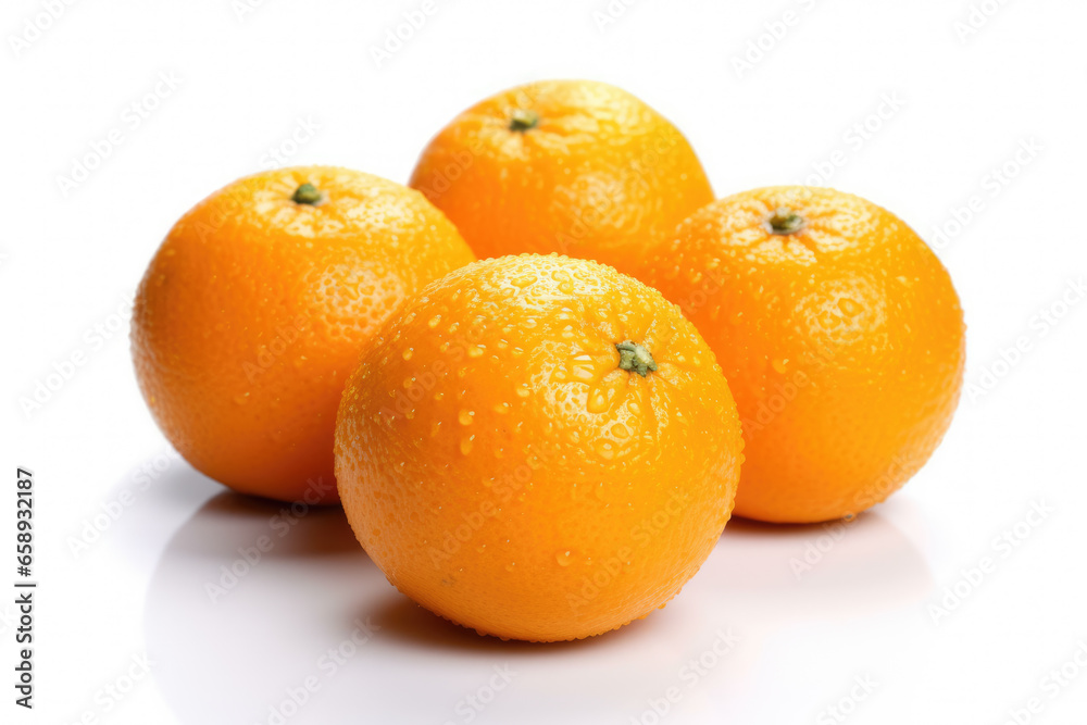 close up of a Orange Isolated on white background. close up of a Orange Isolated on white background.