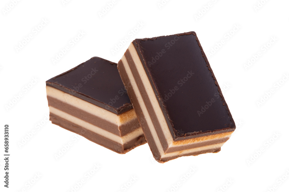 almond and hazelnut dessert isolated almond and hazelnut dessert isolated