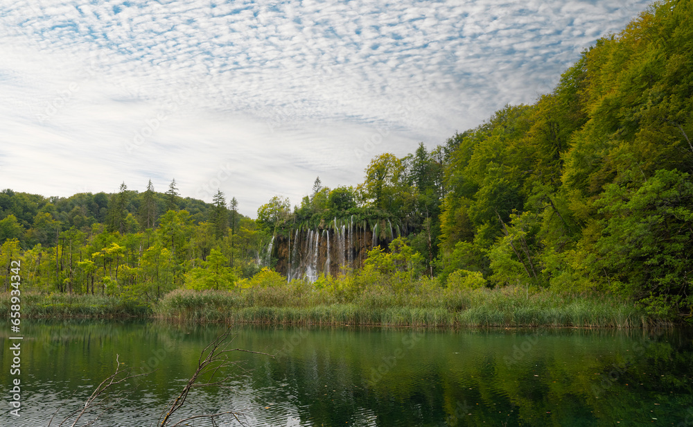 Fototapeta premium Landscape of Plitvice Lakes in Croatia