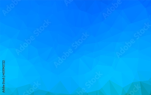 Light BLUE vector abstract polygonal texture. Shining colored illustration in a Brand new style. Textured pattern for background.
