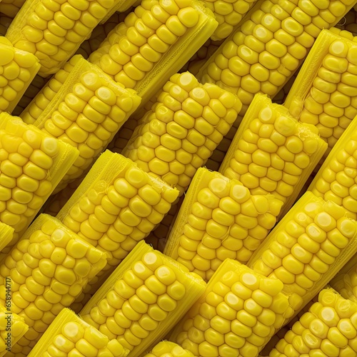 Corn as seamless tiles