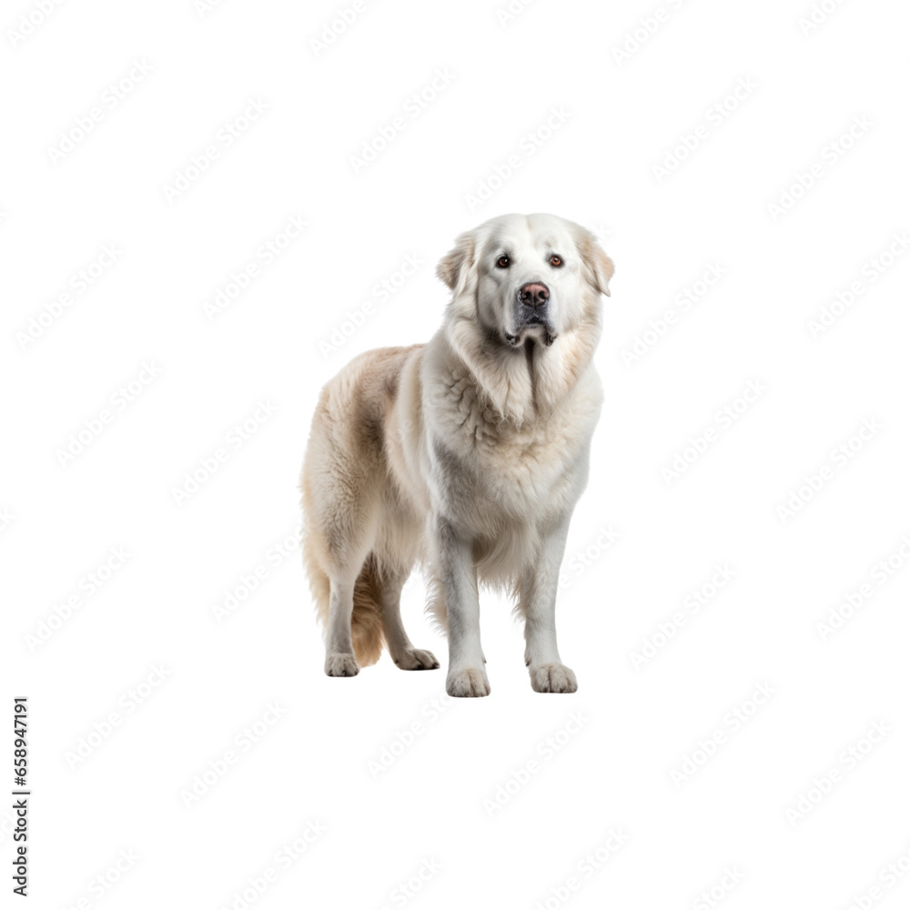 Alabai breed dog  no background