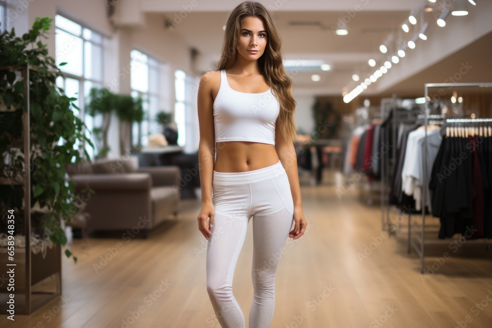 Maquette tee-shirt sport femme Maquette tee-shirt sport femme