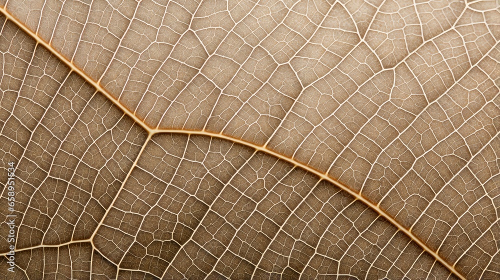 Obraz premium Close up texture leaf structure macro photography, abstract texture
