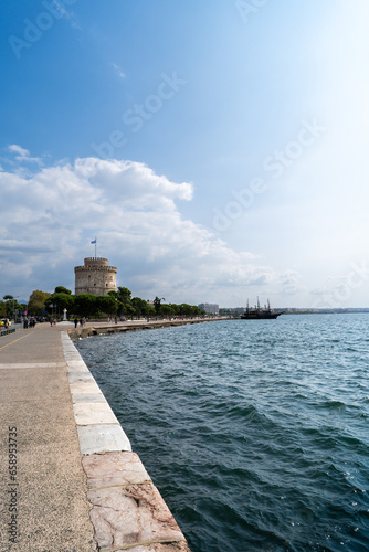 The White Tower At Thessaloniki Greece