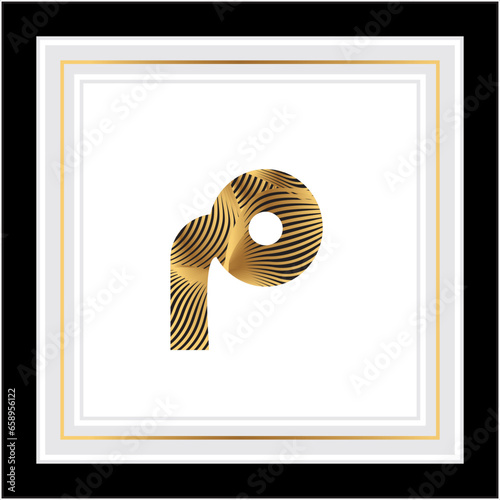 Arabic Alphabet bold kufi golden style 
Arabic typography on White alphabetical design 